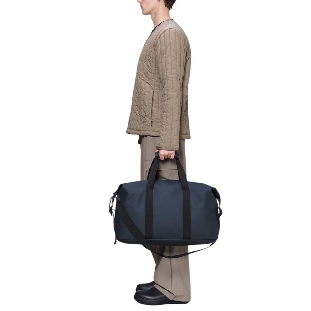 Rains Hilo Weekend Bag Small W3 Navy Waterproof Travel Duffel 14220 NEW